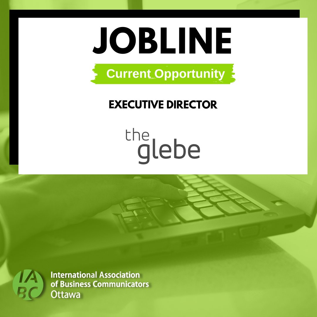 Calling all communications professionals. 📣 The Glebe BIA is hiring an Executive Director! In this role you’ll represent businesses in the Glebe, building and maintaining relationships between businesses, officials, the media &amp; the public. Learn more: brnw.ch/21wBDfM