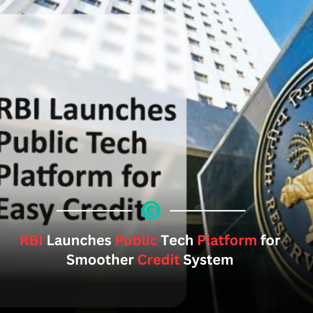Fynx_Crypto's tweet image. RBI introduces a Public Tech Platform to provide digital information for smoother credit delivery. Project begins with loans for farmers and small businesses, utilizing Aadhaar e-KYC and land records.

#RBI #CreditSystem