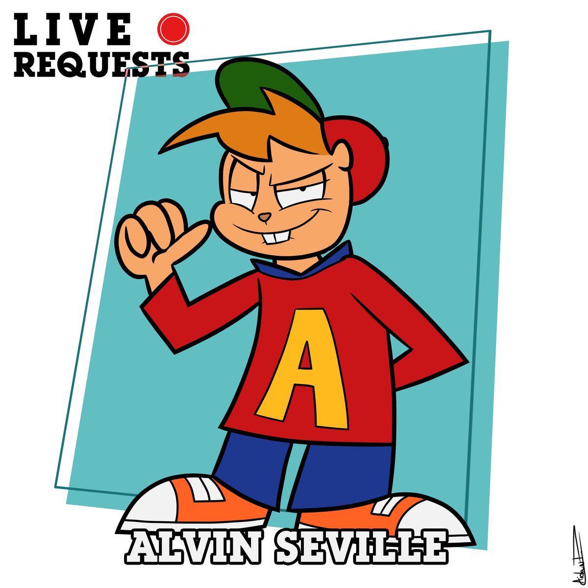 AidanDeFrehn's tweet photo. And finally, a rather unusual request, but one I'm familiar with.
#AlvinSeville #AlvinAndTheChipmunks #LiveRequests #FanArt #ArtistOnTwitter https://t.co/XfpDQPE6K4