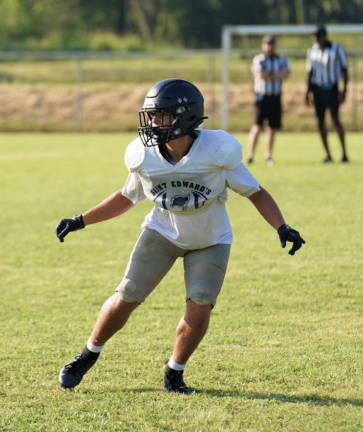 EthanBall25's tweet photo. Thank you @JCGoldenRams for hosting a joint practice this Friday. Great opportunity to compete and get better 💪 @Coach__Scho @StEdsVero 

@EraPrep @larryblustein @PrepRedzoneFL @FlaHSFootball @CenFLAPreps @GB2K2 @Andy_Villamarzo @ESPNTop63 @SSACFootball @Bryan_Cooney @ESPNTop63 https://t.co/8sybTXxehf