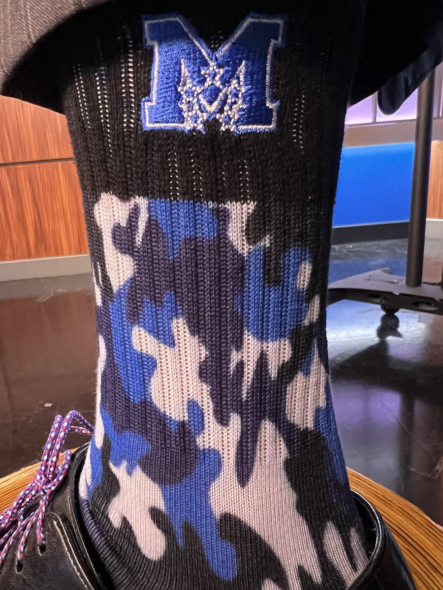 Sock it to Monday:

Shoutout 👊🏻 to MacArthur High School for the AWESOME socks.

My wife is a 1994 grad, and insists it’s BRAY-ma.
I say BRAH-ma.

Either way, MAC pride is alive and well.
So good luck to the BRAH-mas in 2023-24! 😉