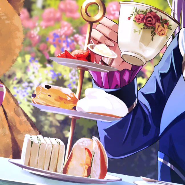 食べ物描くの好きなのかも 