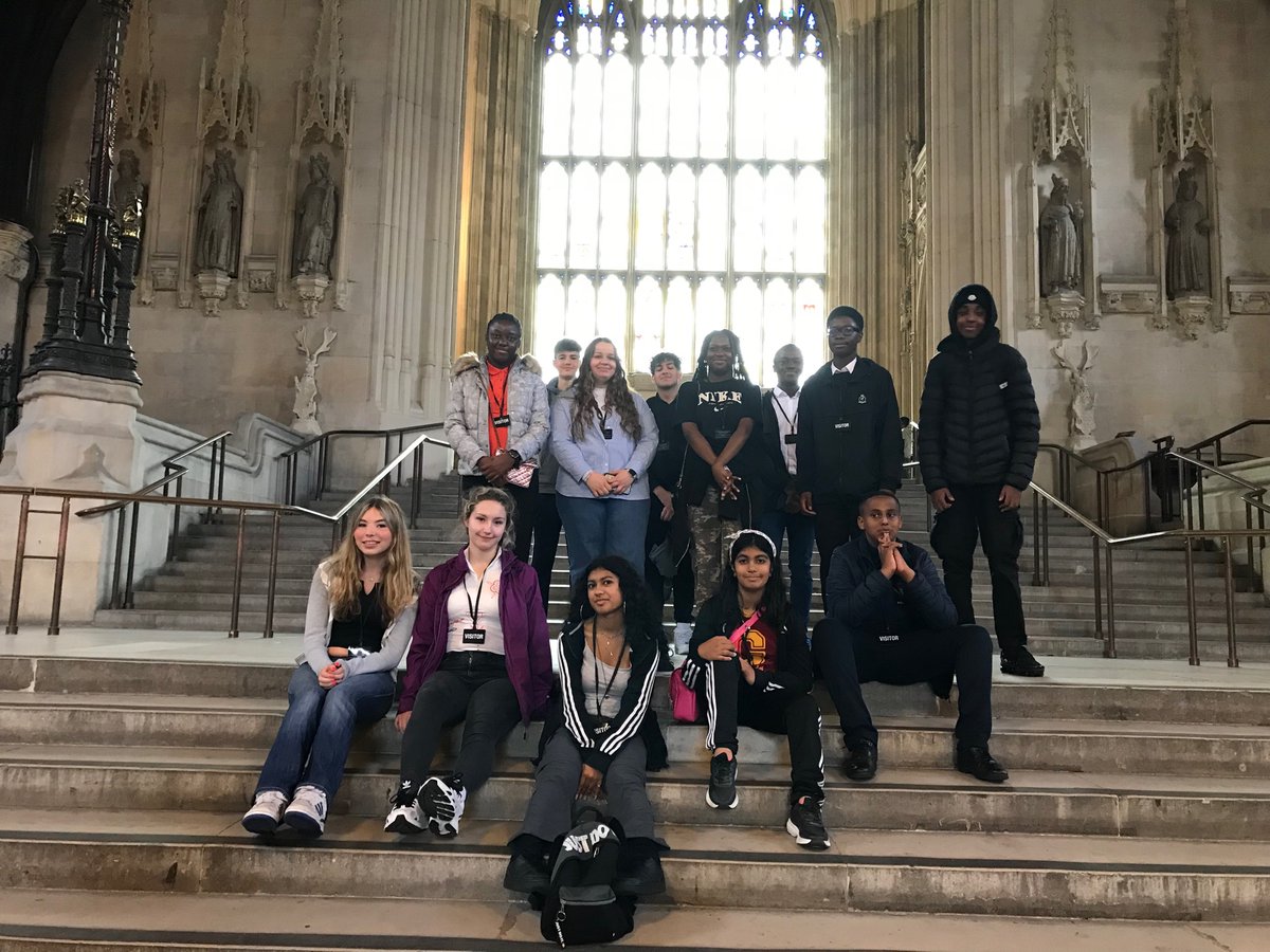 BrentYP's tweet photo. We had a great day at @UKParliament learning about democracy! #youthvoice @Brent_Council https://t.co/KcSyrg4NtS