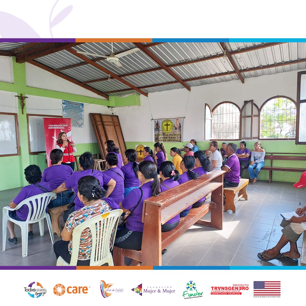 📌#PTEnManta 🌊 Hace unos días estuvimos en la parroquia urbana San Mateo donde dimos una charla y entrega de kits de #SSR en el 'Comité Virgen María de San Mateo' participaron cuidadores de personas con distintas condiciones de salud #Manta : Proyecto #ESPERanza🌱