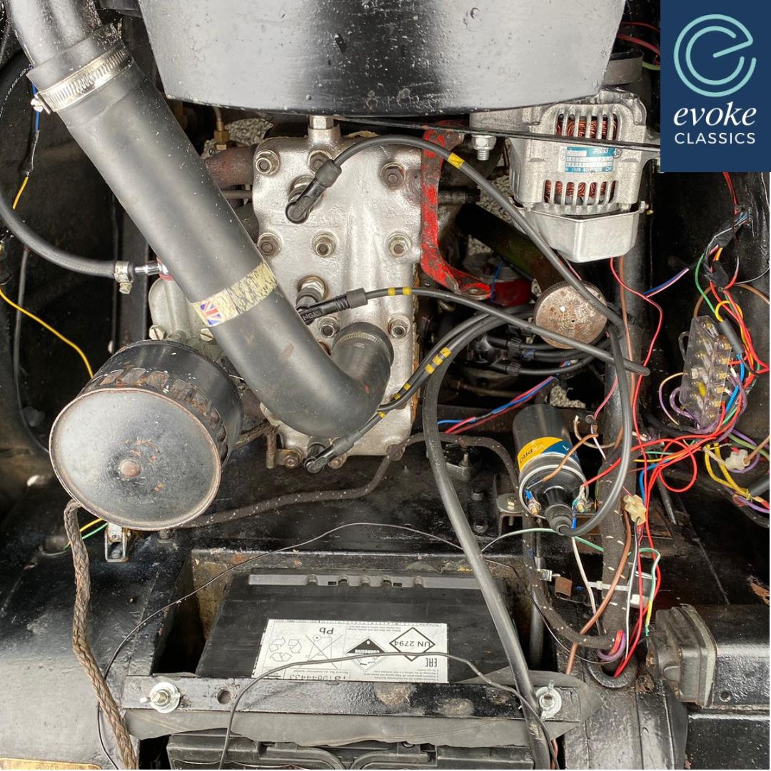 EvokeClassics's tweet photo. LIVE AT AUCTION
1947 Austin 8
https://t.co/12BtZYFTR7
+ Four Door Six Light
+ Black
+ Factory fitted sunshine roof
+ A comprehensive rebuild over several years
+ Photographic record of the rebuild
#Austin8 #ClassicAustin #ClassicCars https://t.co/r855LxBCS8