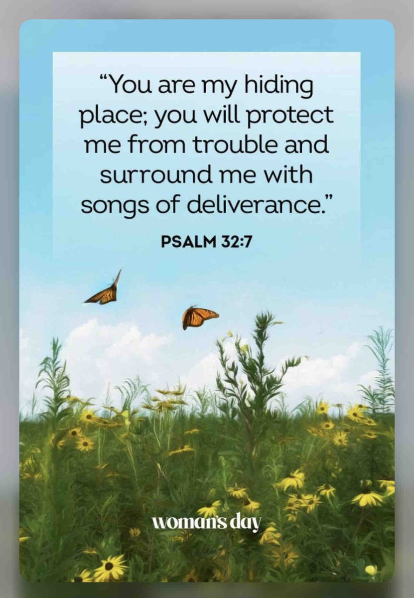 Let God be your hiding place today #shinefamily