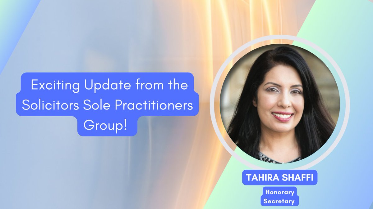 Sole Practitioners Group tweet media