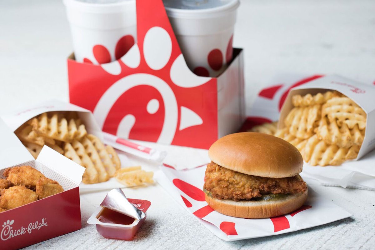 Chick-fil-A! It is a  DAM SHAME! . You got those young people outside in the heat taking orders! It is too dam hot! And in long pants and shirt! You make too much money not to just put in more automation outside for people to order! Taking advantage of working people.  Yes! Shame
