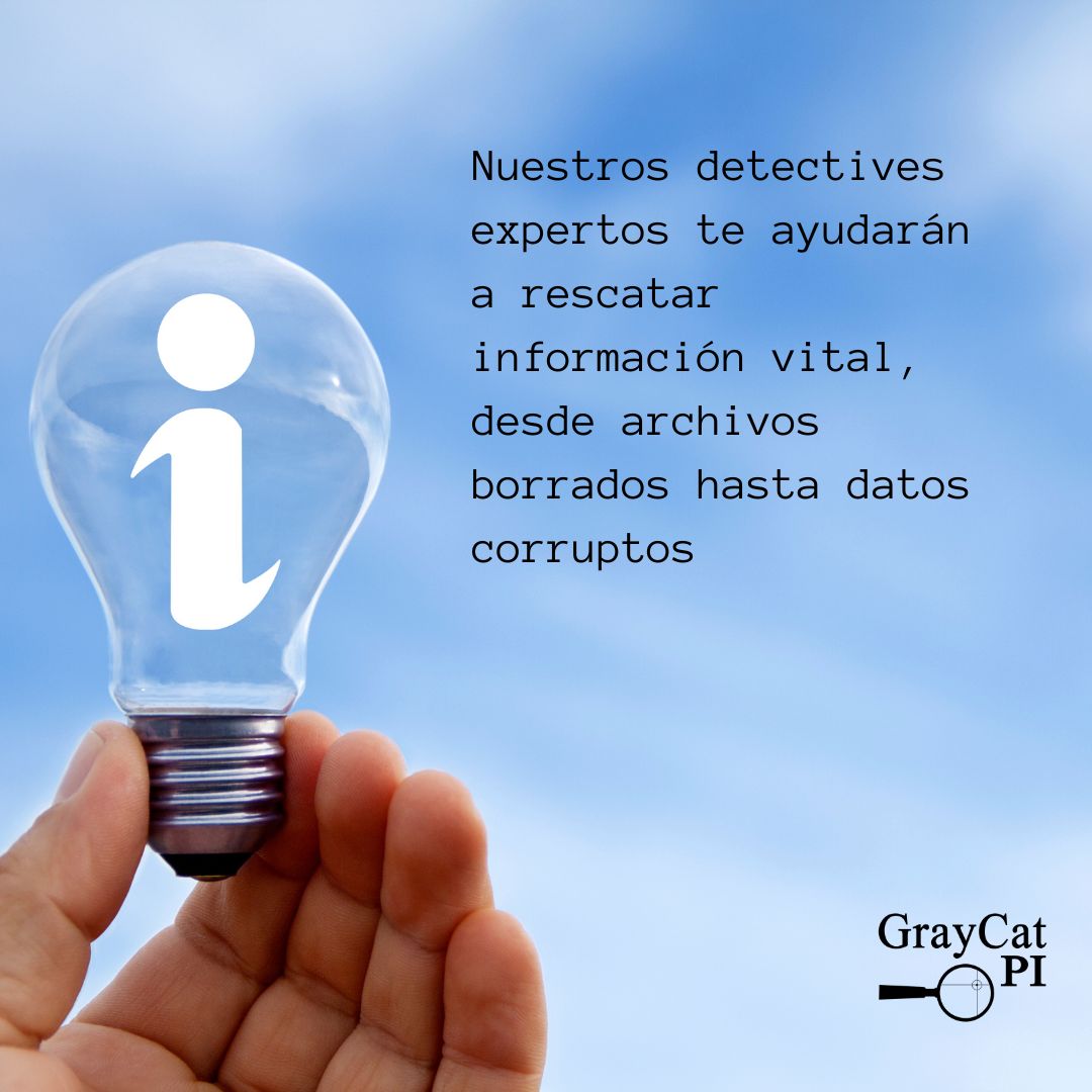 GrayCatPI's tweet image. ¿Perdidos en un mar de datos? 🤔Nuestro servicio de recuperación de datos puede ser tu salvavidas ¡Recupera lo que pensabas que se había perdido para siempre! 💻🔍
 
#RecuperaciónDeDatos #ExpertosEnRescate #DescubreLaVerdad