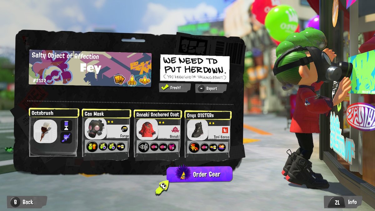 chefmallow's tweet photo. i swear i saw this on twitter before #Splatoon3 #NintendoSwitch https://t.co/Pj580JTDvW