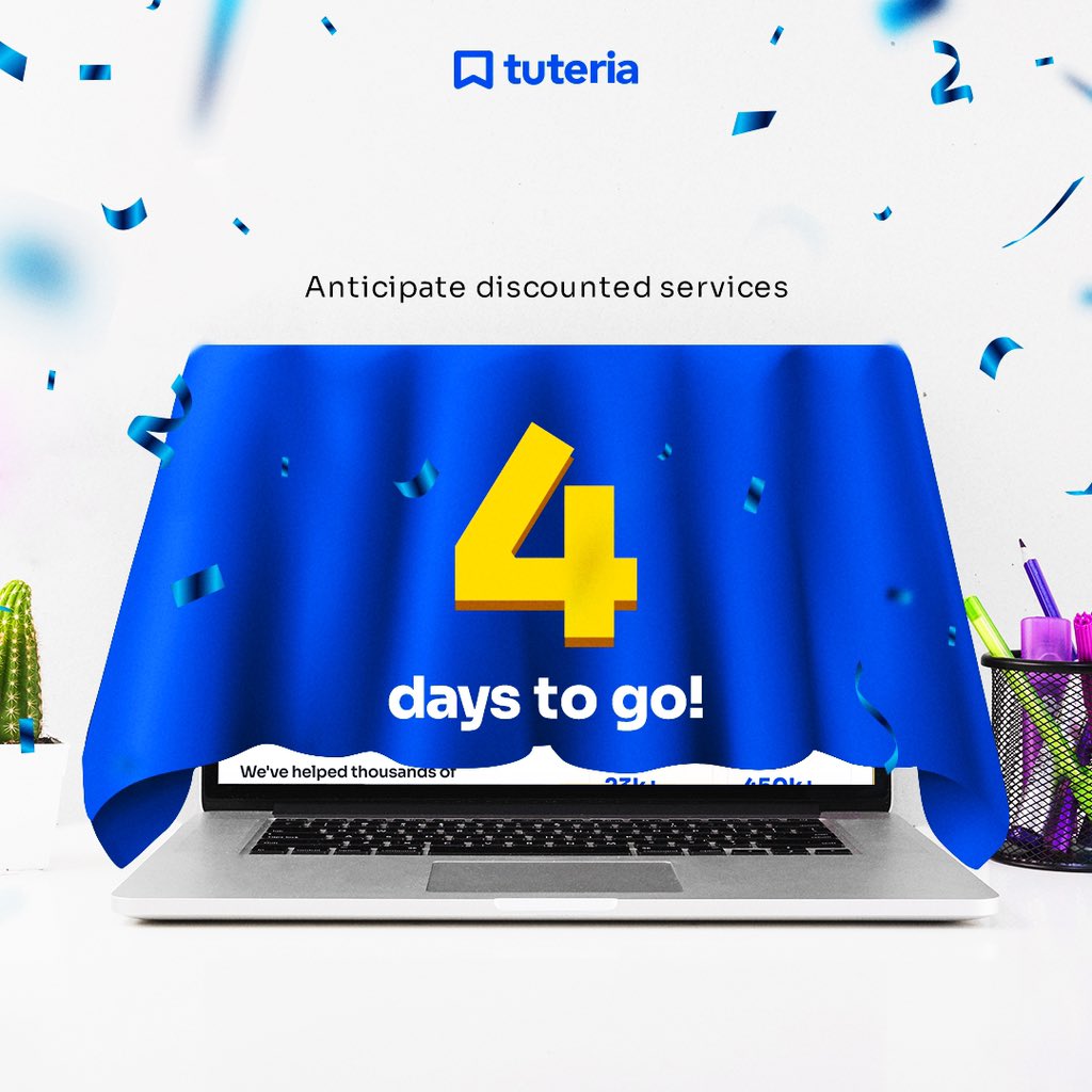 tuteriacorp's tweet photo. #TuteriaEvolve2023 is on the way!
Do you have any idea what this entails? In just a few days, we'll unveil the entire masterpiece.

In the meantime, get ready for new learning experiences + discounted services 

Let the count down begin!

#Tuteria #BigAnnouncement #WeAreGrowing https://t.co/i10kLDMM7n