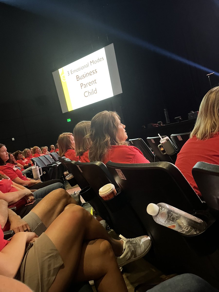 Thanks for joining us <a href="/Milford_Schools/">Milford Schools</a> district convocation this morning <a href="/ToddWhitaker/">Todd Whitaker</a>! ❤️ <a href="/MulberryEagles/">Mulberry Elementary</a> are ready to SOAR 🦅 #businessmode