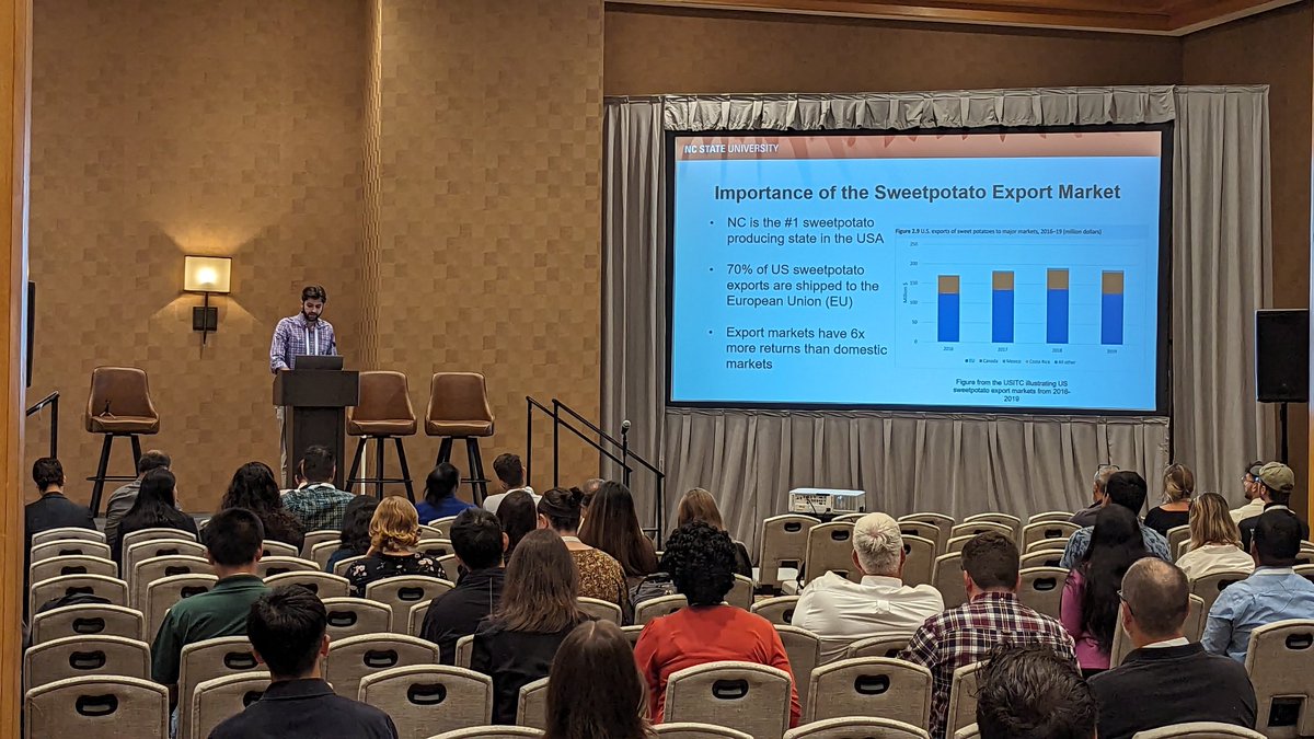 Hunter Collins (@hcollinsncsu) on Twitter photo Learning about #sweetpotato southern blight management from <a href="/Jack_Masca/">Jack Mascarenhas</a> at #PlantHealth2023! <a href="/QuesadaLabNCSU/">NC State Veggie Pathology</a> <a href="/NC_PSI/">N.C. Plant Sciences Initiative</a> <a href="/NCSU_DEPP/">NCSU Entomology & Plant Pathology</a> Learning about #sweetpotato southern blight management from <a href="/Jack_Masca/">Jack Mascarenhas</a> at #PlantHealth2023! <a href="/QuesadaLabNCSU/">NC State Veggie Pathology</a> <a href="/NC_PSI/">N.C. Plant Sciences Initiative</a> <a href="/NCSU_DEPP/">NCSU Entomology & Plant Pathology</a>