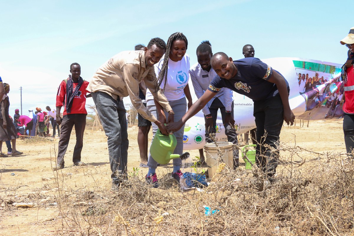 <a href="/UNDPKenya/">UNDP Kenya</a> <a href="/WFP_Kenya/">WFP in Kenya</a> @KsgYouth <a href="/agamz2/">Mohamed Ali Gololcha</a> <a href="/ActionAid_Kenya/">ActionAid Kenya</a> On the 10th of Aug, residents of Ngaremara procession before a tree planting session.

The community was sensitized on growing fruit trees for better nutrition in a one-of-a-kind Human Centered design training led by <a href="/WFP_Kenya/">WFP in Kenya</a>
@CRSKenya and <a href="/UNDPKenya/">UNDP Kenya</a>.

#IYD2023
#IsioloYouthDay