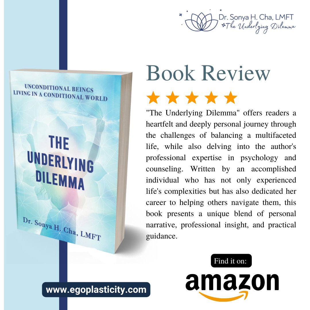 egopIasticity's tweet photo. Navigate 'The Underlying Dilemma' where personal journey meets psychology expertise, offering insights, empathy, and guidance from a life of service.
.
Now available on Amazon: https://t.co/kqjq9zq4I4
.
#theunderlyingdilemma #selfmanagement #egoapprobation #transformationalgrowth https://t.co/4YlQdvc5gc