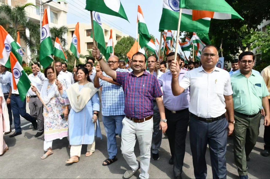 IFTMUni's tweet photo. Har Ghar Tiranga Rally https://t.co/Wkfwbaj8X7