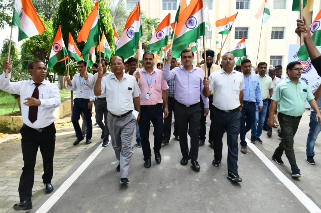 IFTMUni's tweet photo. Har Ghar Tiranga Rally https://t.co/Wkfwbaj8X7