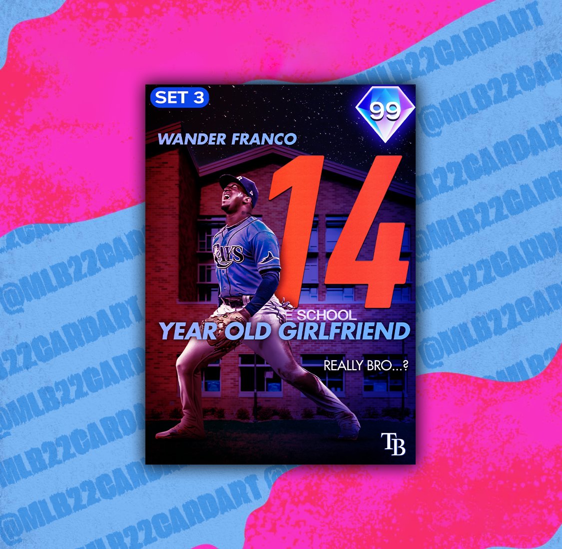 cal__designs's tweet photo. Sorry Rays fans

 #MLBTheShow23 https://t.co/CH0CgqqPsq