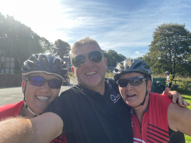 BDPlastics1's tweet image. LEJOG 2023 - Day 6
Shrewsbury to Leigh - 79 miles

Leaving Shrewsbury we again had the fortune of beautiful, lovely, sunny weather.
The day’s route to Leigh, just to the West of Manchester, took us briefly in-and-out of Clwyd, Wales and up through Cheshire and into Lancashire.