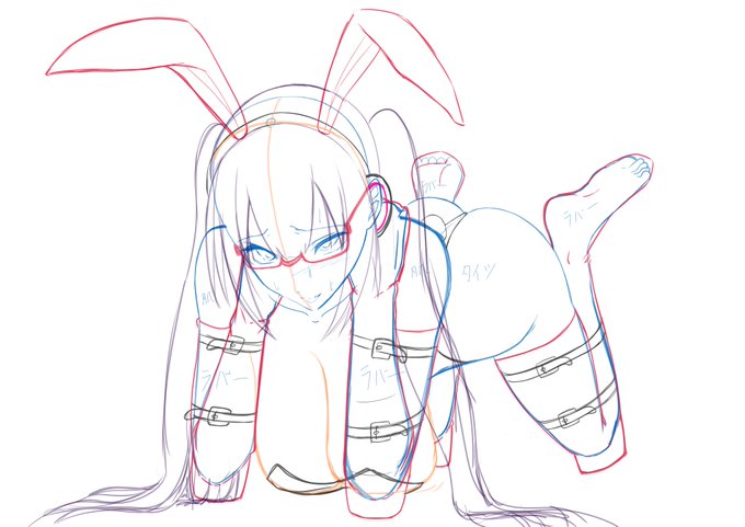 [成人向け閲覧注意/20歳未満閲覧禁止/NSFW]

skeb進捗です。 