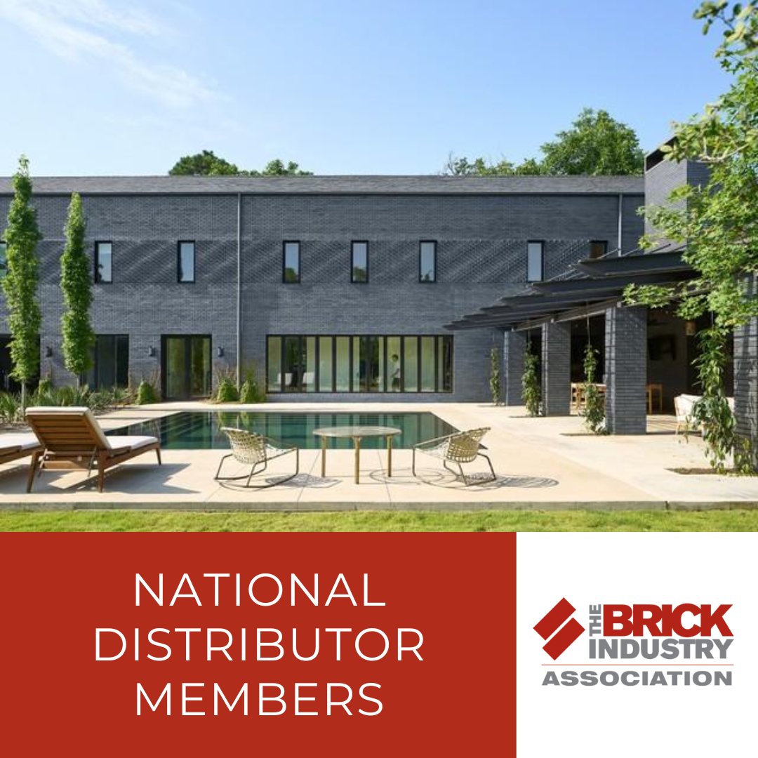 BrickIndustry's tweet photo. This #MemberMonday, we’re highlighting BIA’s national distributor members!🧱Find your nearest location: https://t.co/SAgELNNRHs
#americanmade #production #claybrick #sustainablebuildingmaterials #buildwithbrick #architecture #construction #masonry https://t.co/TRJWxZfhje