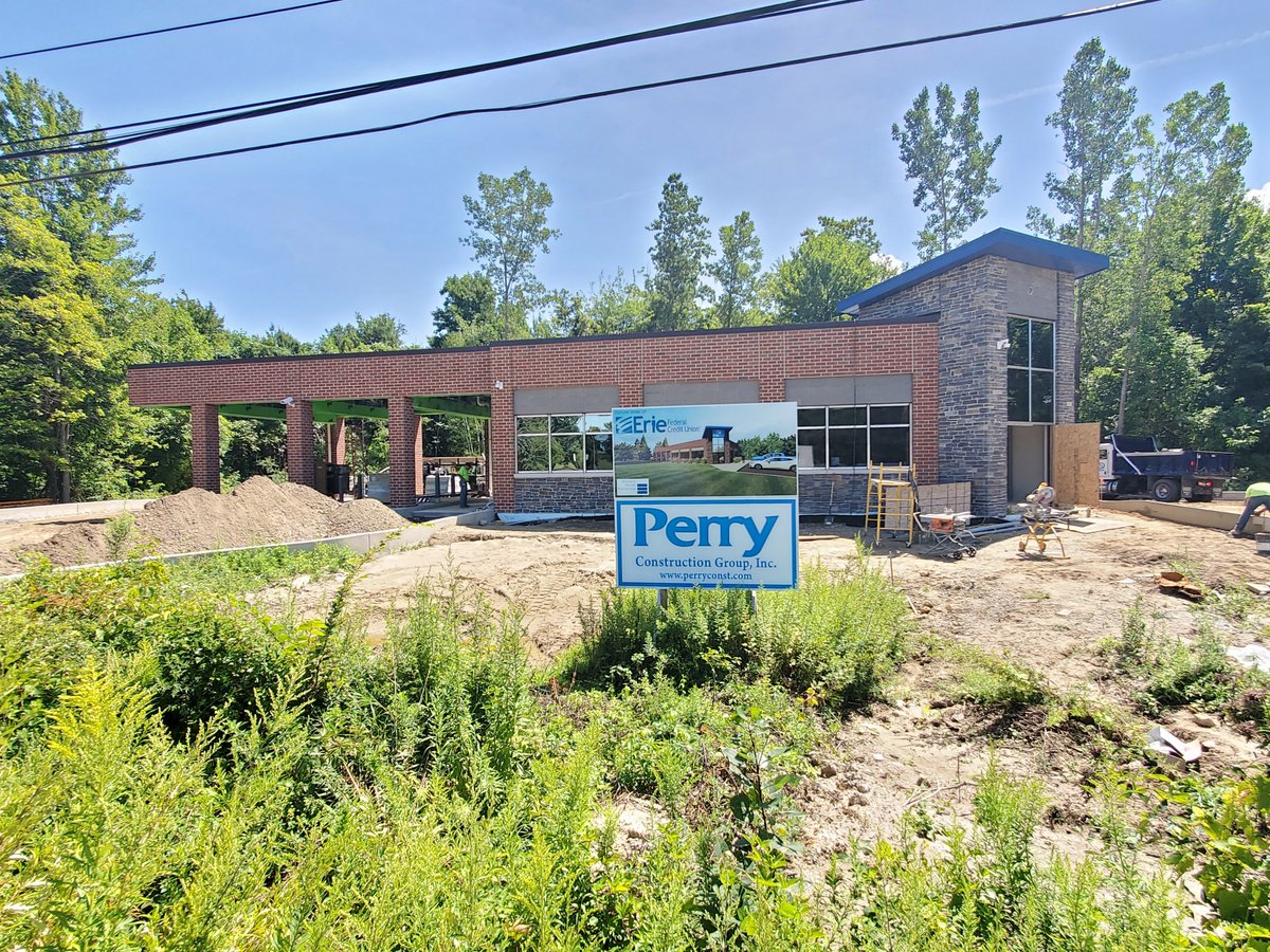 eriefcu's tweet photo. Very soon, the doors will be open to our new full-service Fairview branch! The final preparations are currently taking place. Our crew is so excited to serve Fairview and the entire West Erie County! Keep checking for grand opening dates coming soon! #eriefcu #WestErieCounty https://t.co/zdWACn4r4D