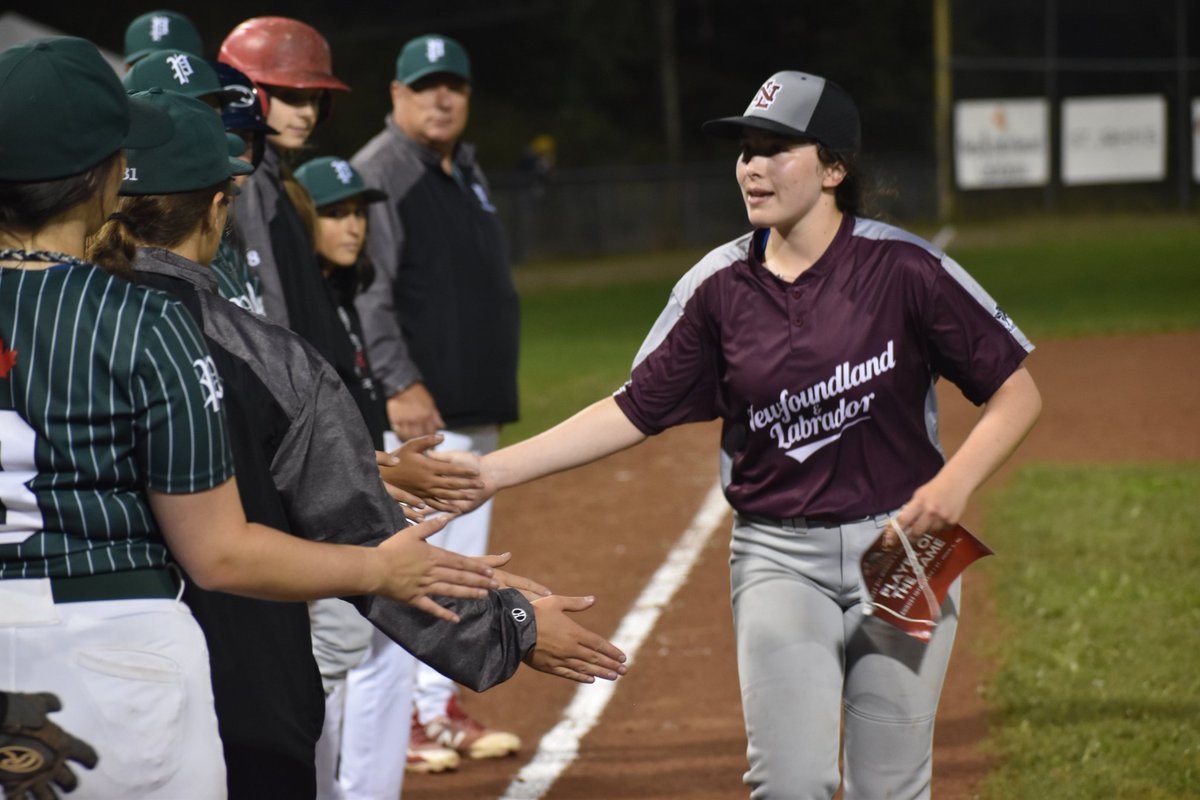 Congratulations to Holly Russell from Grand Falls-Windsor Minor for winning the Top Batter Award for the 2023 21U Women's Baseball Invitational!

Well done Holly! 👏