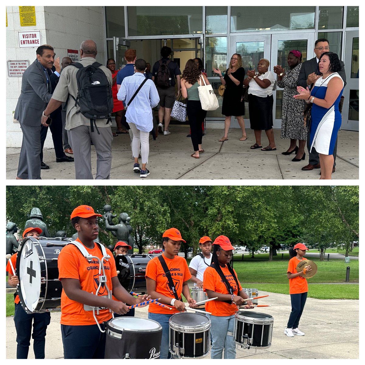 <a href="/PHLschools/">Philadelphia Schools</a> welcomes 700+ new teachers and counselors at New Hire Orientation 2023! #phled <a href="/watlington_sr/">Superintendent Dr. Tony B. Watlington Sr.</a> <a href="/RLStreaterEsq/">Reginald L. Streater, Esq.</a> <a href="/DawsonJermaine1/">Dr. Jermaine Dawson</a> <a href="/EvelynNunez608/">Dr. Evelyn Nunez</a> <a href="/TomasNHanna/">Tomás Hanna</a> <a href="/MeredithMehra/">Meredith Mehra</a>