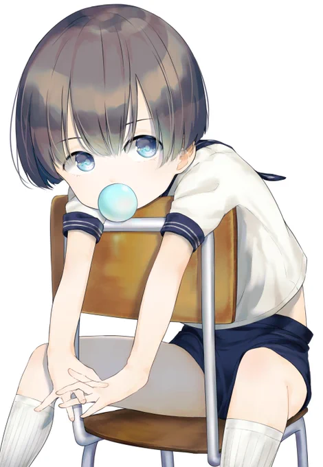 Bubble Gum #オリジナル #イラスト