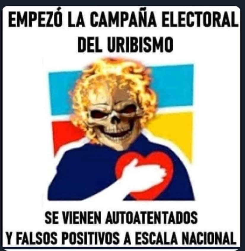 XPost1A's tweet photo. Ningún voto para el Centro Democrático para las próximas elecciones regionales. https://t.co/BGnNKXLa5a