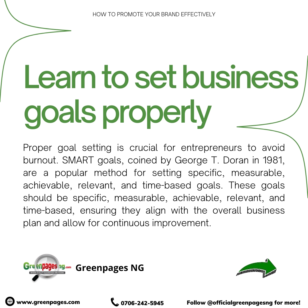 Greenpagesng's tweet photo. 🚀 Ready to level up your business? 💼💪 Here are 3 game-changing tips to help you slay those goals and make your dreams a reality. 🔥🎯 
Visit https://t.co/Rr4E9E9lNv today!

#BusinessGoals #LevelUp #DreamBig https://t.co/4qm8JUumIs