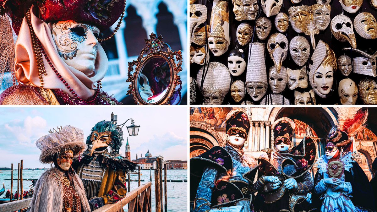 世界の祭り] ヴェネツィアのカーニバル イタリアで催される世界三大