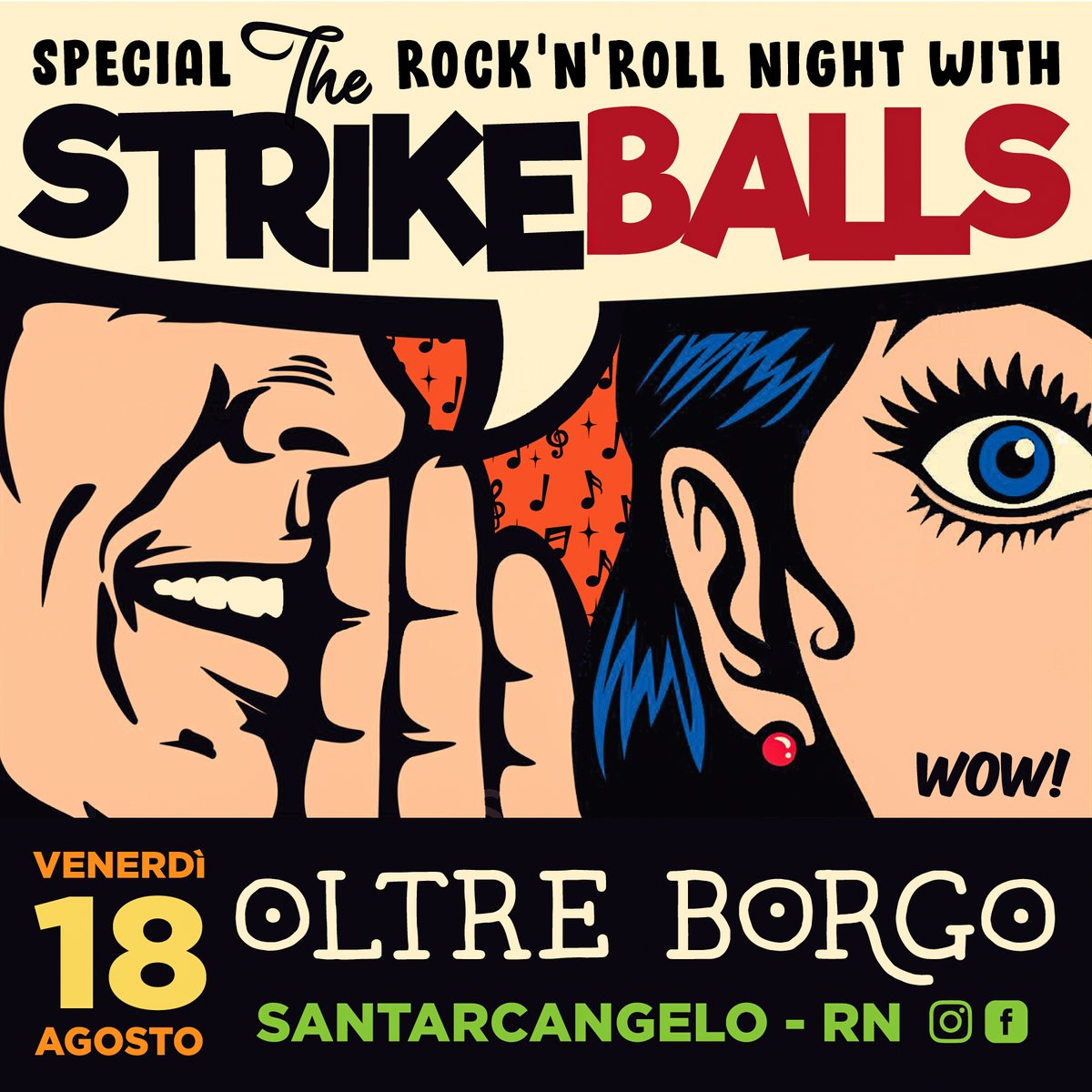 strikeballs's tweet photo. Dopo il delirio dell'anno scorso, è finalmente giunto il momento di fare ritorno al leggendario #Oltreborgo di #Santarcangelo! Preparatevi ad un'altra serata folle e scatenata con tanto buon sano rock'n'roll!
𝗟'𝗘𝗩𝗘𝗡𝗧𝗢: https://t.co/lqyLPe05nV
#rockabilly #livemusic #rimini https://t.co/gZkuMPiu3S