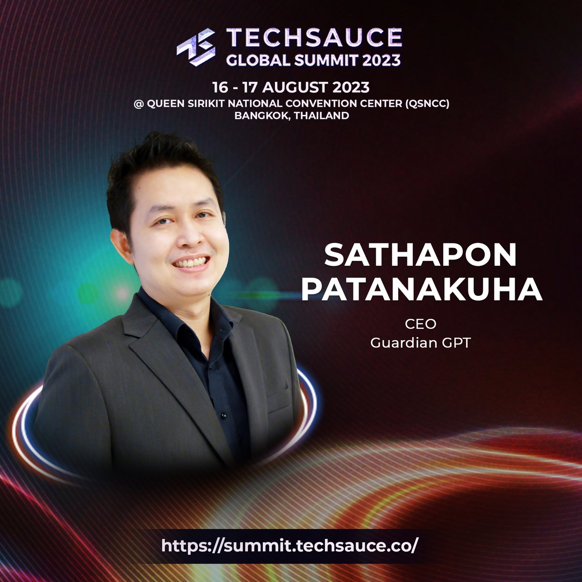 Meet our CEO at Techsauce Global Summit 2023 on Generative AI and Data Innovation. Let's ignite insightful conversations and shape the future together! 🔥 #TSGS2023 #TechsauceGlobalSummit2023