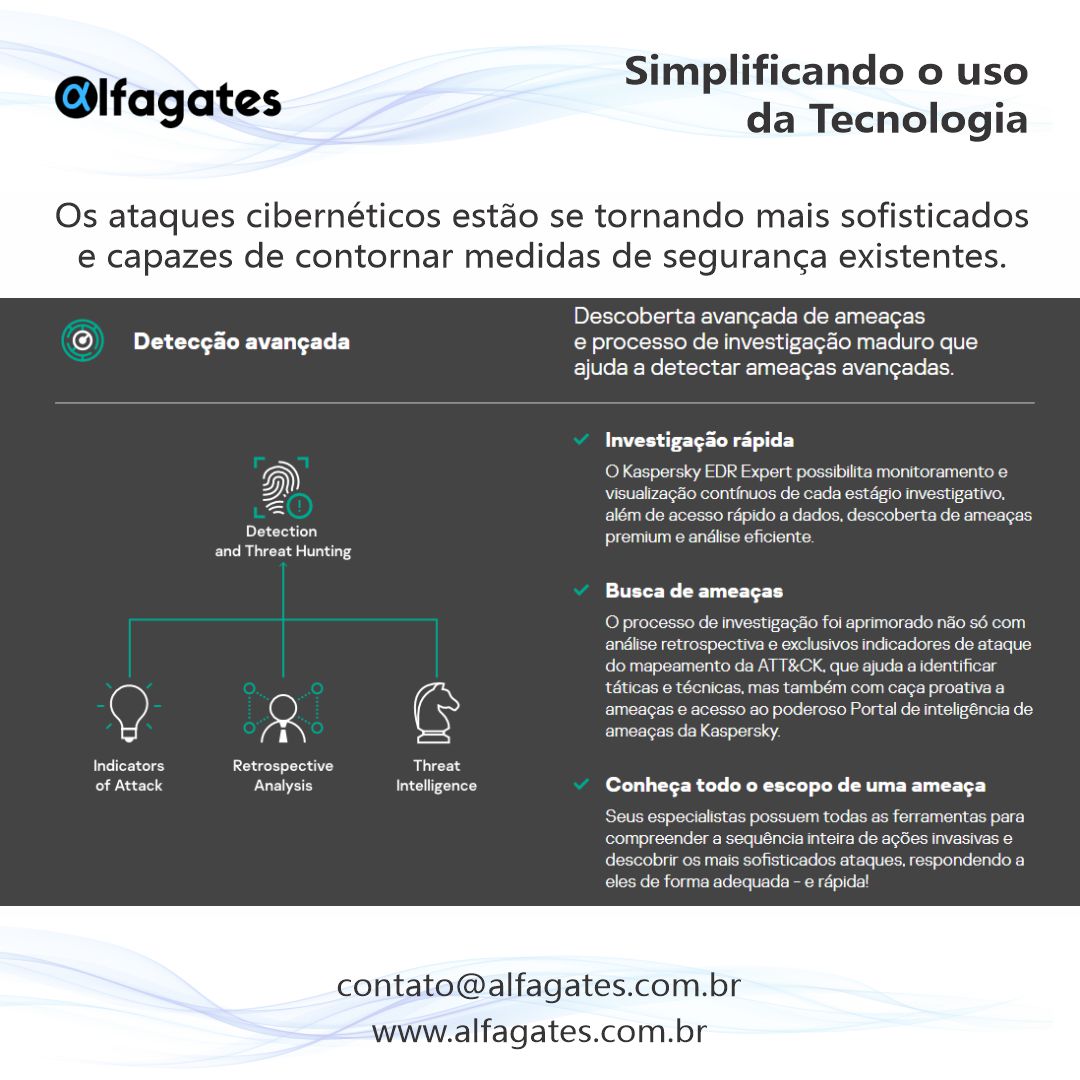 alfagates's tweet photo. Procurando pelo Kaspersky Endpoint Detection Response? Você está no lugar certo.
https://t.co/o1RjDDXZb7
#Alfagates #Kaspersky #EndpointSecurity #endpointprotection #securityinformation #cloudsecurity #segurancaemnuvem #tecnologiadainformação #cloud #LGPD #GDPR #Compliance https://t.co/f9XFuV8oea