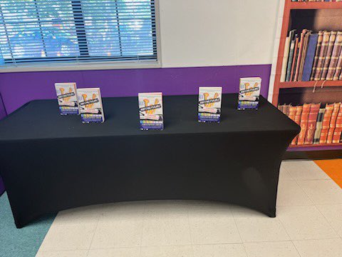 TheEpitomeofK's tweet photo. Bc we can! Look at how my good sis, set the table (literally & figuratively) for teacher pd this summer: every staff, every role got this book to root in 23/24 @chrisemdin #teacherReading kids pull up tomorrow. #letsgoooo https://t.co/HeBKYU4MFV