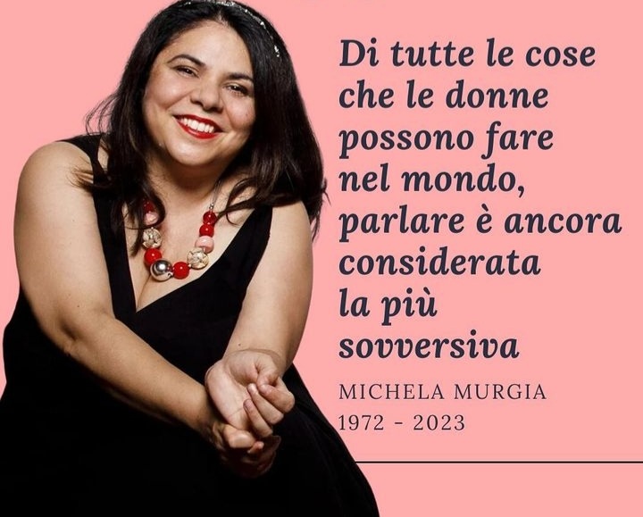 Ed anche oggi splende ☀️ Michela Murgia. #14agosto