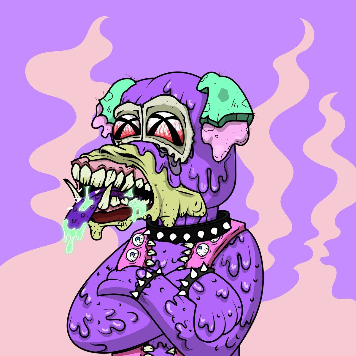 Went out and got the infection yesterday 🤢 <a href="/dalmatiansnft/">Dalmatians 🦴</a> <a href="/boxbies/">LilBox Labs</a> <a href="/AtlanCoelho/">Atlan Coelho</a>