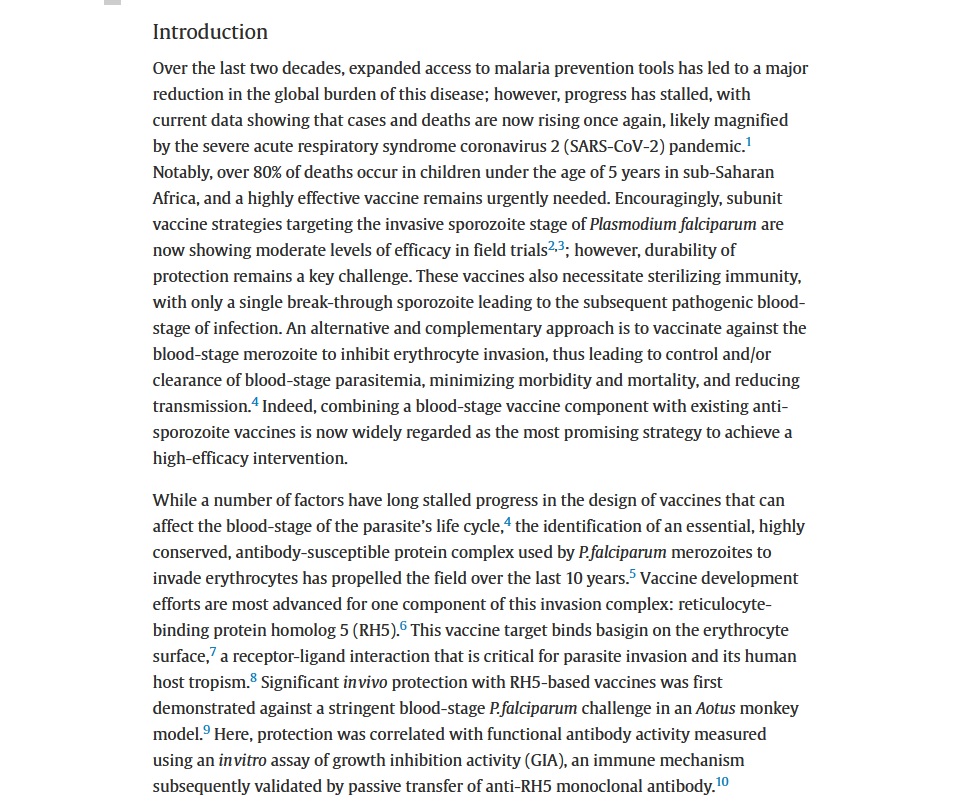 julienpotet's tweet photo. Fascinating. #RH5 is a superb target.
#malaria https://t.co/3NsdZ5gMkB