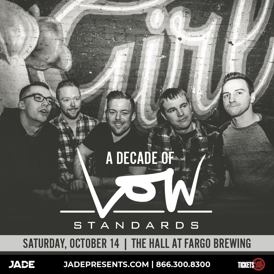 🚨JUST ANNOUNCED🚨
🎶 A Decade of Low Standards
📆 Saturday, October 14
🏫 The Hall at <a href="/fargobrewing/">FargoBrewing</a>
🎟️ Tickets are on sale now → bit.ly/3QzXAJo