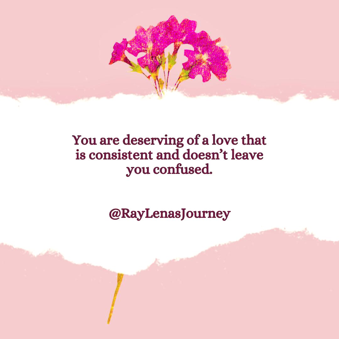 RayLenasJourney's tweet photo. You are deserving… 🤍
#TheBeginning #GodCentered #Love https://t.co/Z4gjit7A7u