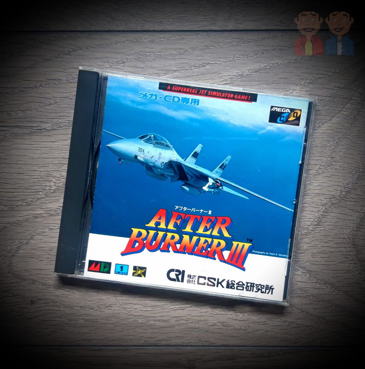 Soaring into #MegaCDmonday we've got After Burner III, the Shoot 'em up sequel that's actually a port of #SEGA's G-lock Air Battle for the #Arcade. 

It wasn't received well, but was it really that bad? #AfterBurner Fans?

#GamersUnite #RETROGAMING #retrogames #retrogamer #Retro