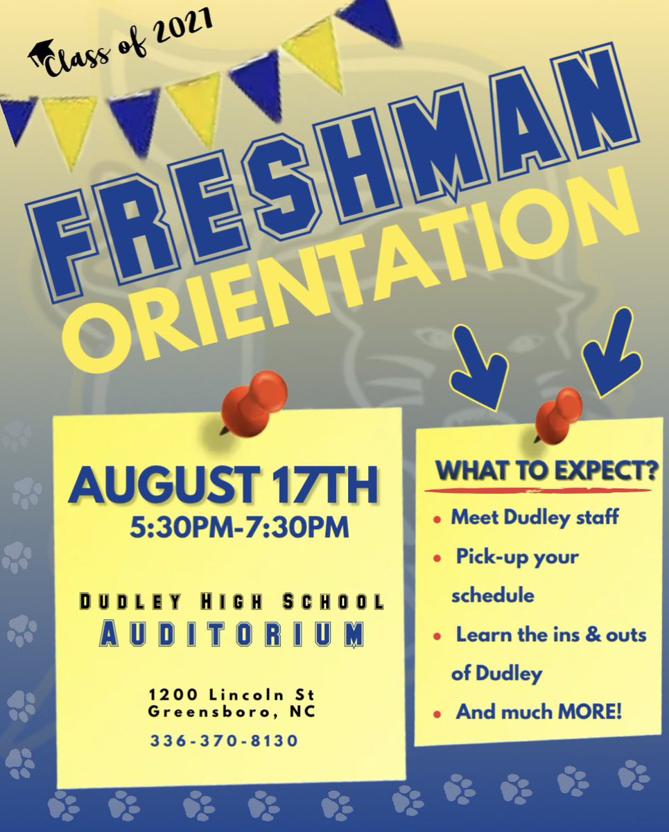 It’s that time of the year!! We are ready to WELCOME our class of 2027 to Panther Land! Looking forward to seeing our Freshman this THURSDAY! #DHS #PantherPride #Orientation #Freshman #Classof2027