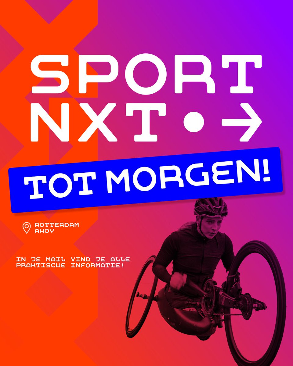 📍 Rotterdam Ahoy
📅 17 augustus 2023
🤩 Hét sportmarketingcongres van Nederland