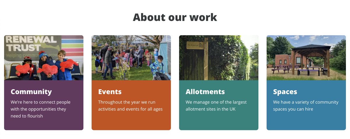 🤩 Our new website is now live! 🤩 You can find out all about our events, Feel Good programme, St Ann's Allotments, office and other spaces to hire and lots more - why not take a look! Take a look here ➡️ renewaltrust.co.uk