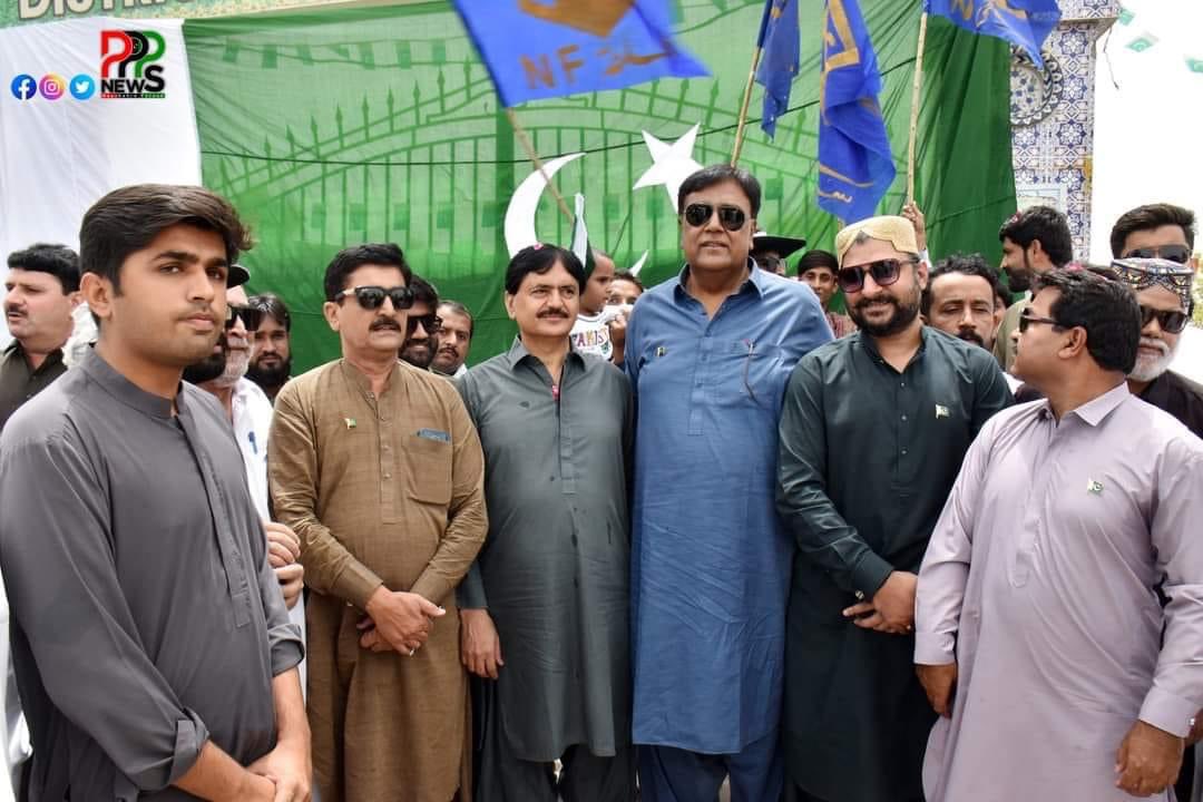 mumtazchandiomp's tweet photo. 🇵🇰🇵🇰 District Naushahro Feroze - PS 35. 

PPP Divisional General Secretary, Mumtaz Ali Chandio headed the #14th_August #IndependeceDay2023 Rally.

On this occasion, he was accompanied by District Chairman Sattar Abbasi, Pres. Taluka Mehrabpur Masroor Ahmed Rajper, Dep. G.S Ghullam Farooq Bhanbhro, Pres. Ladies Wing Dr Fatima Shahnaz, Inf. Sec Khan Mohd Awan, Khalifo Shakeel & other party office bearers. 🇵🇰

#PakistanZindabad