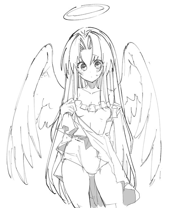 リハビリにちょっと前の絵を描き直し 