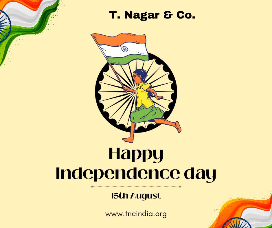 TNagarCo1's tweet photo. Happy Independence Day @theicai @tnagarco @rashtrapatibhvn @PMOIndia https://t.co/lqlf7rX0XM