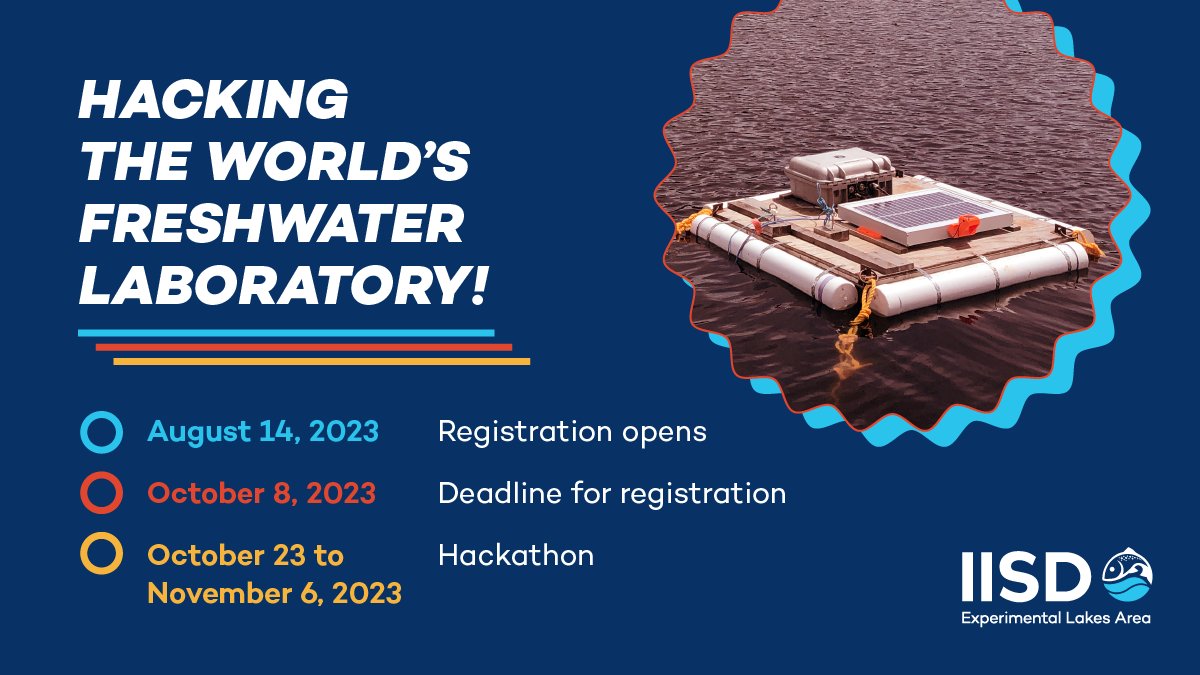 Want to hack the world's freshwater laboratory—and win some fabulous prizes along the way?

Sure you do!

We are inviting all students and young professionals (ages 18 to 30) to join us in an exciting new hackathon—launched today.

Learn more and sign up bit.ly/HackELA