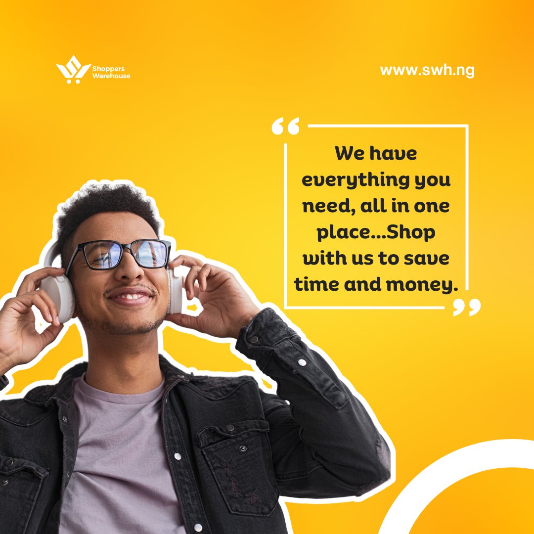 shoppers_swh's tweet photo. Save time and money by shopping with us. Our one-stop shop has everything you need to simplify your life. 

Let us take care of all your needs in shoppers warehouse

#MondayMotivation #CheLiv #electronic #onlineshopping #savemoney #Chelsea   #onestopshop https://t.co/3L5TtVSIMh